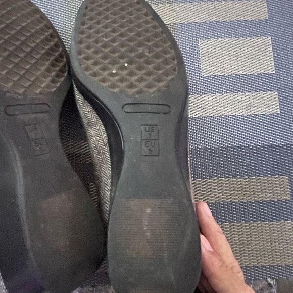 Round Toe Houndstooth Brown Casual Slip On Aerosols Fabric Upper - Picture 7 of 8